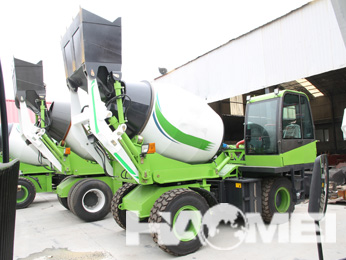 Working Principle of Self-Loading Concrete Mixer Truck