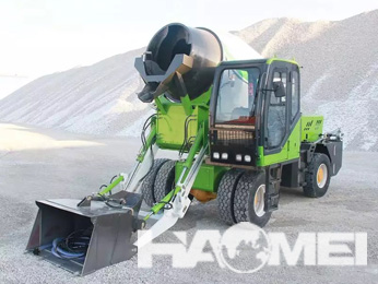 3.5 CBM Self-Loading Concrete Mixer Exported to the USA